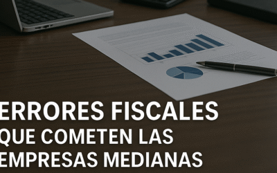 Errores fiscales que cometen las empresas medianas (y cómo evitarlos)